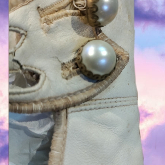 Antique Queen Quality Women's Shoes.Pumps.Distressed Collectible Rare 1800s1900s - Picture 4 of 11